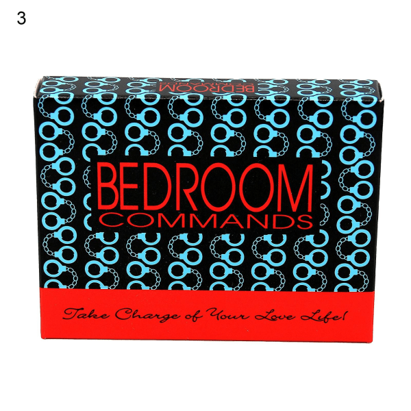 1 set suuntaa-antava mysteeri-seksipelikorttipaperi, interaktiivinen tunteva sänky-pelikortti pariskunnalle Jikaix 3
