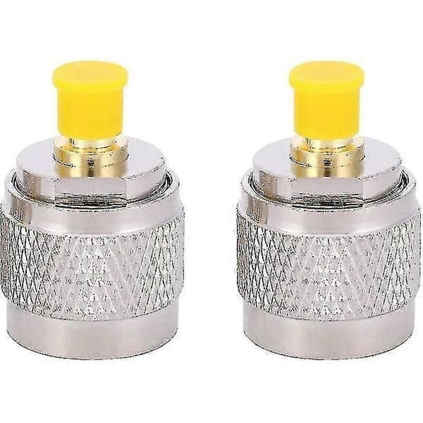 2 stk. RF-konnektoradapter N-han til SMA-hun testkonverter til 50 coax-adapter