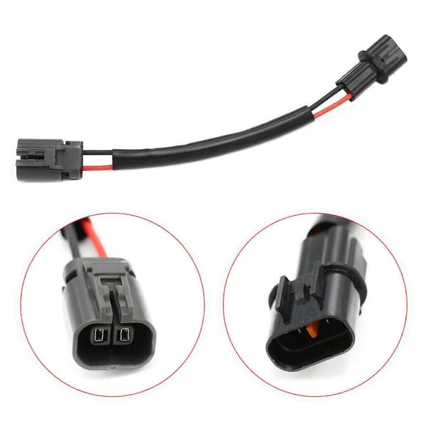 2X 1355A245 Ledningsnet til motorkøleventilator 1355A098 Passer til Mitsubishi Lancer Outlander Black