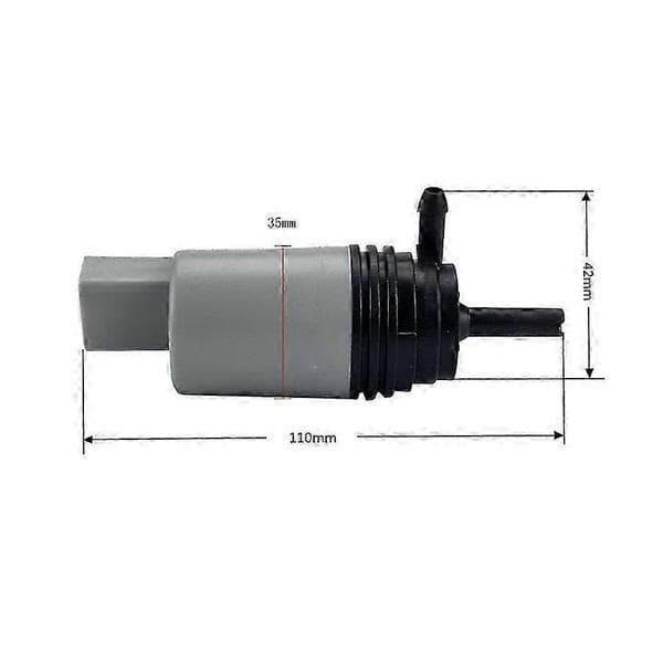 For BMW frontrutespylerpumpe 67127302589 E60 E61 E63 E64 E65 E66 E82 E88 E90 E92 god kvalitet
