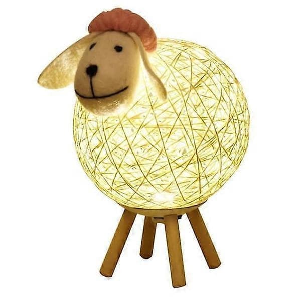 Rottinkilammas yövalo, LED, USB-virta, 110 cm.