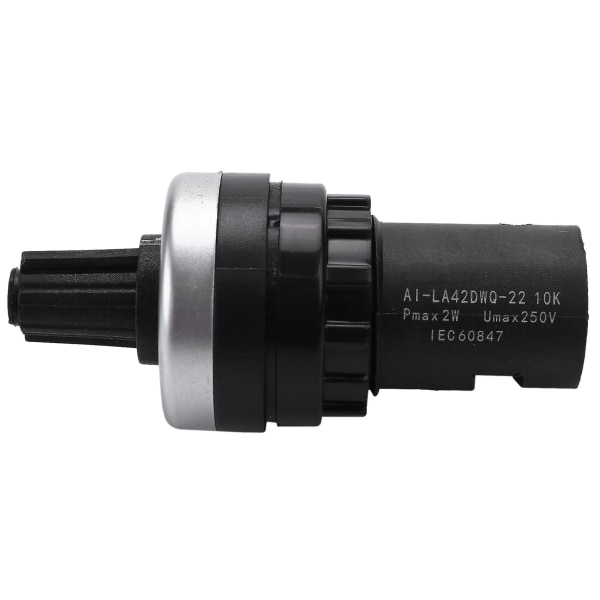 10k Potentiometri 22mm Governor Vsd Vfd Muuttuvanopeustaajuusmuuttajalle Uusi black