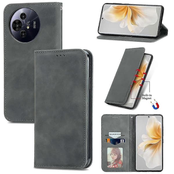 Til TCL 50 Pro NxtPaper 5G Telefon Cover Multicolor Grey
