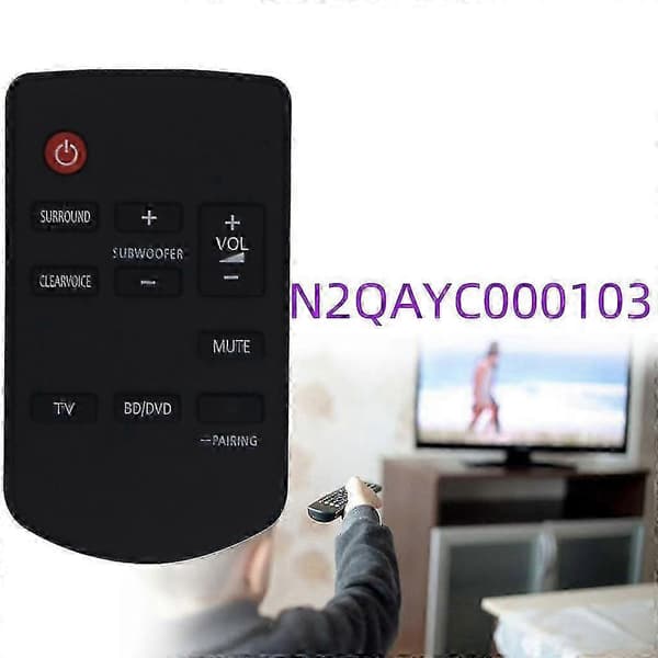 N2QAYC000103 Erstatningsfjernbetjening til Panasonic Audio Teatersystem 0.5 5