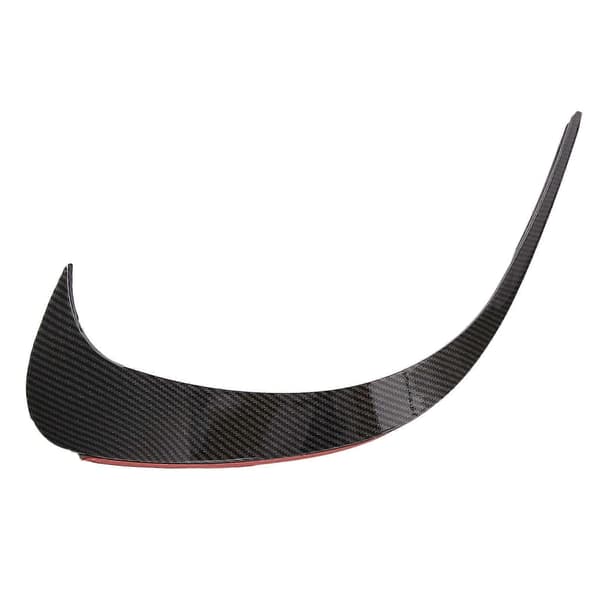 Bil Front Bumper Splitter Spoilere Deksel Trim Karbonfiber