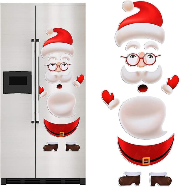 1 st Jultomte Kylskåpsmagnet Set, Jul D