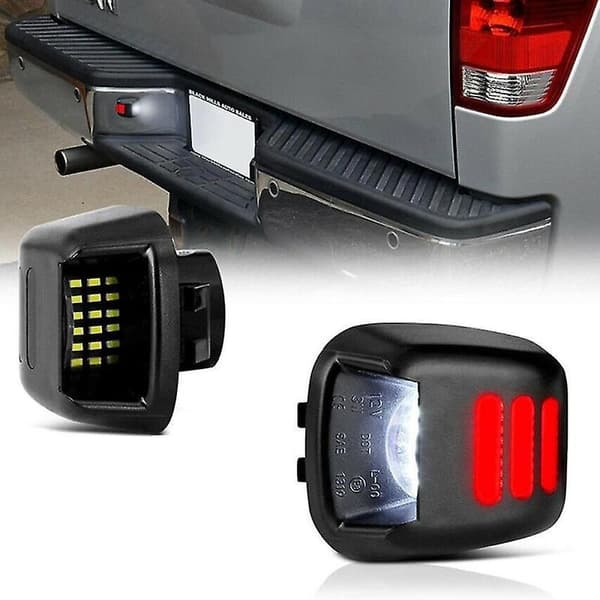 Bil LED Skiltlys Baklys Vanntett Baklykt For Navara D40 2007-2016