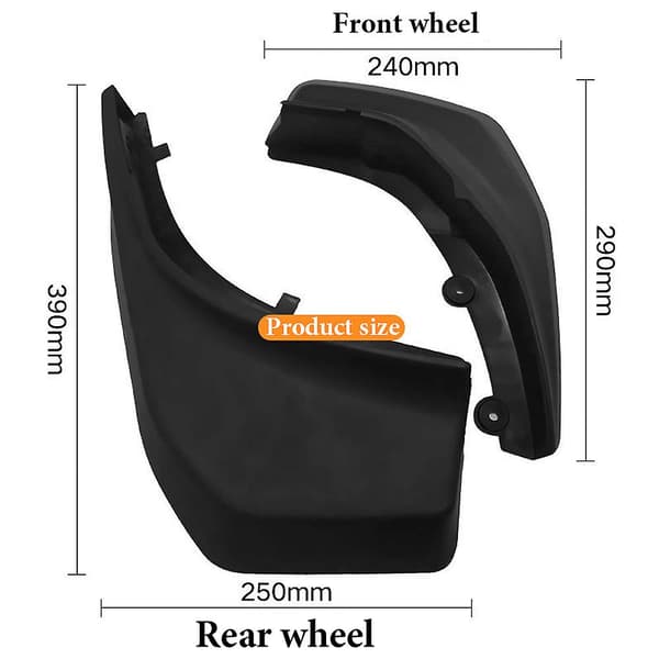 Biltilbehør Mudflaps Splash Guards til Evoque Mudflaps til Land Rover Evoque Bil Skærm i 2012-2021 Car-styling 4stk