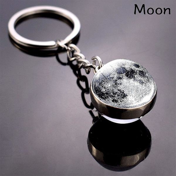 Solar System Planet Nøglering Tilbehør Pendant Glow In The Dark