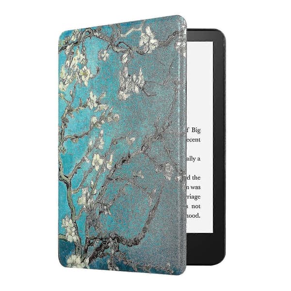 Etui til Kindle Paperwhite 6 tommer 2012,2013,2015,2016 version, Smart Wake Sleep 003 Blossom Kindle 11th Gen. 2022
