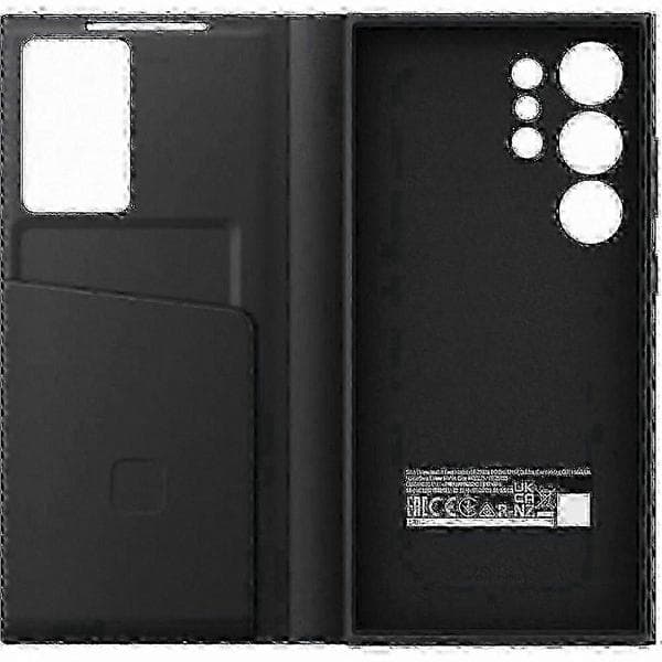 Smart View Wallet Cover til S23 Ultra i sort