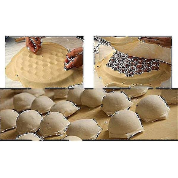 Pelmeni-form, degform, 37 hål aluminiumlegering degform