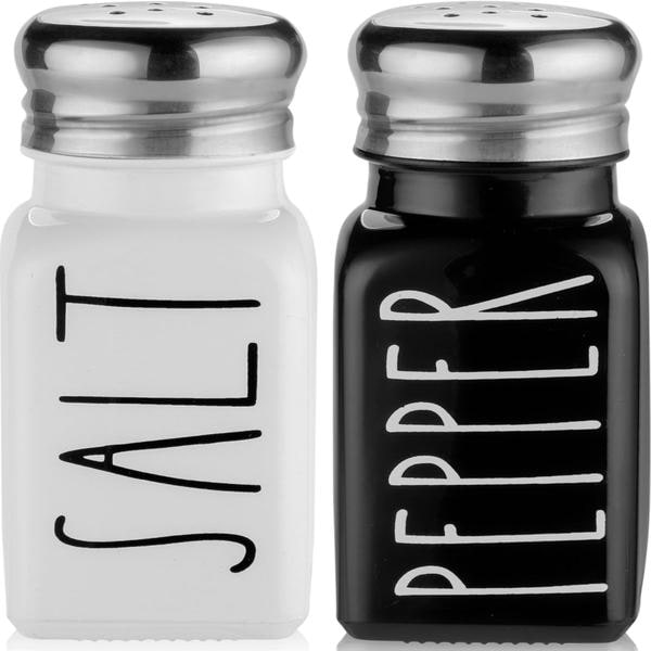 Salt- og peberkværnsæt - Sort & Hvid