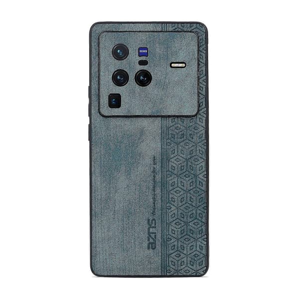 3D-preget deksel for Vivo X80 Pro Dark Green