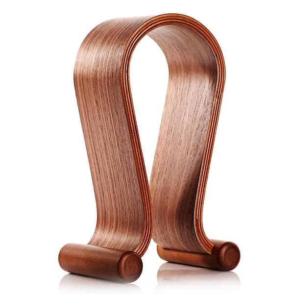 SAMDI Træ Hovedtelefon Display Stativ Holder Hanger