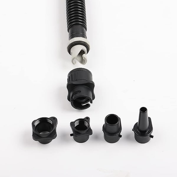 Oppustelig bådpumpe adapter og kite/Boston ventil standard almindelig luftpumpe luftventil adapter eger plade fastgørelse