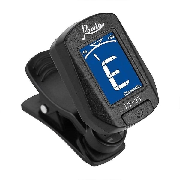Gitar Tuner Clip On Tuner For elektriske akustiske gitarer Bass Kromatisk fiolin B