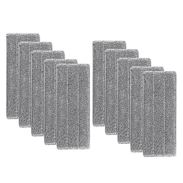 Mikrofiber Mopphode-erstatninger Vaskbare Gjenbrukbare Rengjøringsputer for Hjemmet 10pcs