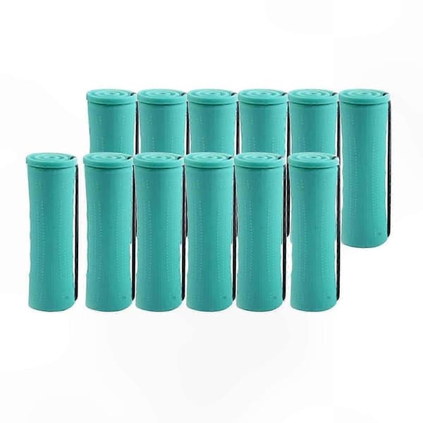 Små Medium Store Permanentstave til Naturlig Bølget Hårstyling 12Pcs 2.5cm