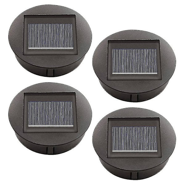 4 st solcellslampor med LED-lampor, solcellslampor, LED-solcellslampor