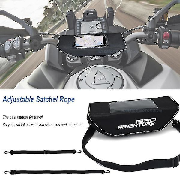 Ktm 890 Adventure R 890adv 890 2020 2021 2022 2023 moottoripyörän ohjaustangon laukku vedenpitävä ohjaustanko matkanavigointilaukku have logo