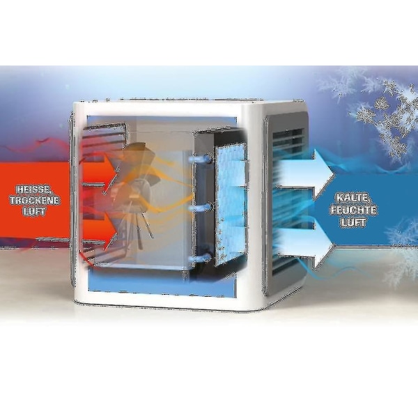 Arctic Air Mobile Air Cooler Luftfukter Med Usb-tilkobling og strømstøpsel | Fruugo Au B