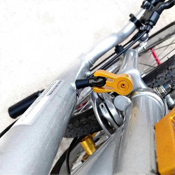 3X Titaniumlegering Cykel Fangst Kuglehoved Rørbolt til Brompton Foldecykel Tilbehør Black