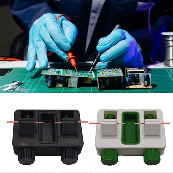 Värmebeständig svetsfixtur - Universal - för professionella elektriker Black