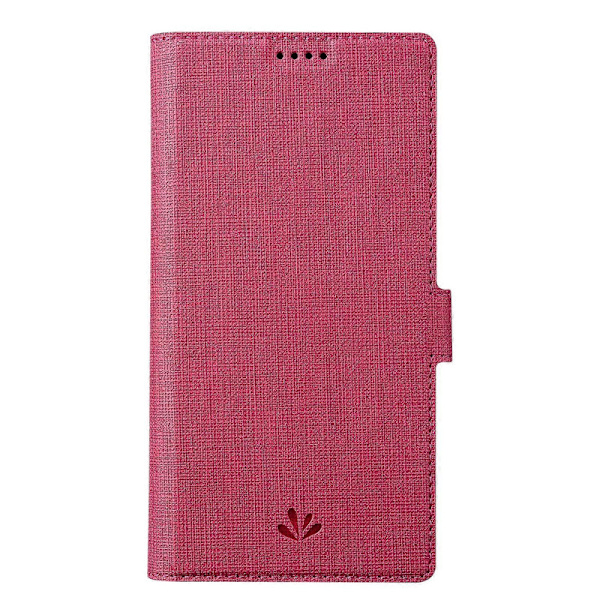 Magsafe Läder Telefonfodral För iPhone 14 Rose Red