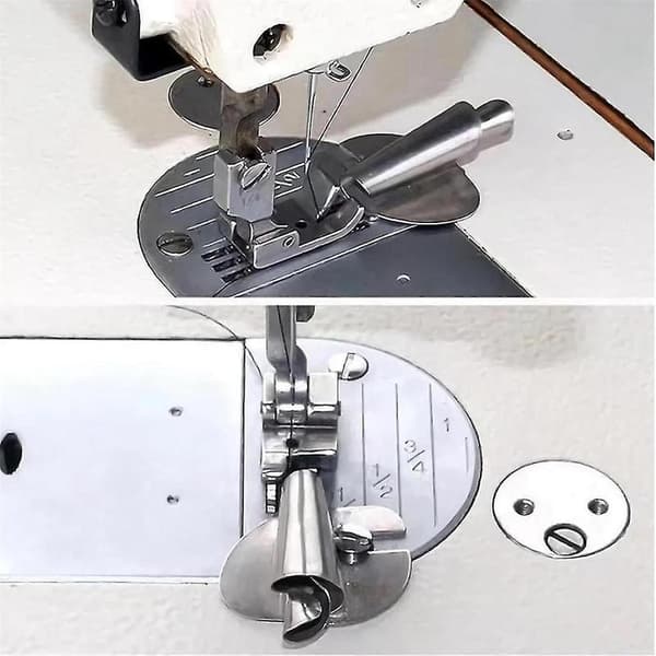 Fållvikarfot Universal 5st/förpackning 6mm-10mm Böjd Scroll, Symaskin Pressarfot Fållvikarfot