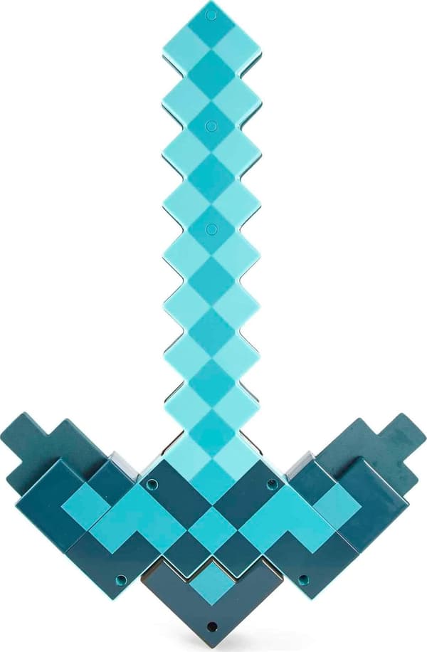Minecraft Legetøj, Sværd og Hakke, Minecraft Spil Transformerende Rollespilstilbehør i Børnestørrelse