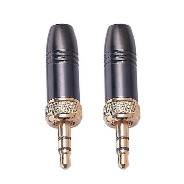 5 stk. Lavalier-reversmikrofon 3,5 mm lydplugg med M6 innvendig gjengekabel for-