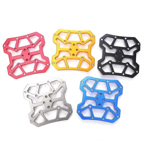 Sykkel Aluminium Legering Låser, 2 stk, hvit