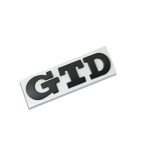 3D Metall GTD-dekaler för grill och bagagelucka, emblem för GTD Golf 2 4 5 6 7 R MK2 MK3 MK4 Biltillbehör~2817