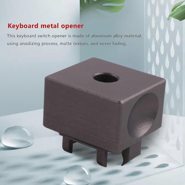 Metallbryteråpner Smøresett Mekanisk Tastatur Tastehetter Aluminiumlegering Åpner Umiddelbart For