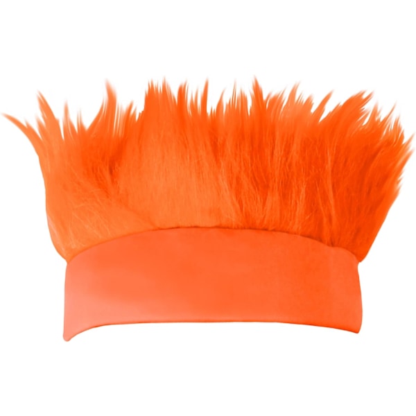 1 stk. Orange Håret Pandebånd Hat til Graduation Skoleånd Sportsbegivenheder Tailgate Parties Halloween Kostume Tilbehør