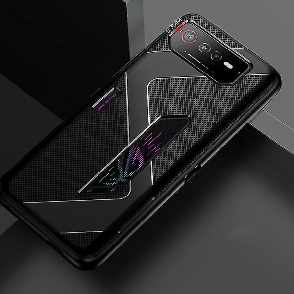 Asus Rog Phone 6 5g Anti-drop mykt Tpu telefondeksel - Anti-ripe smarttelefondeksel Dark Grey