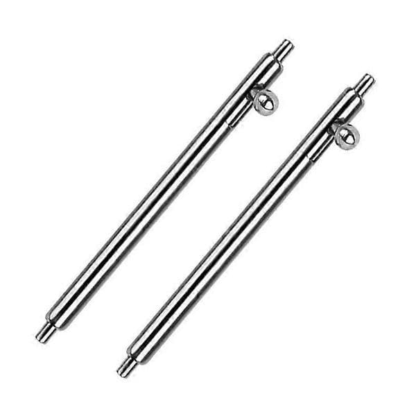 1 par 24 mm Quick Release fjederstang rustfrit stål urstift til urrem