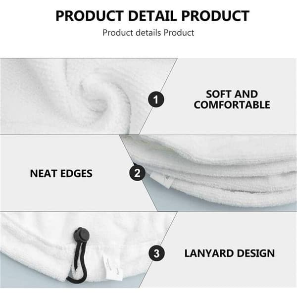 4-delt trekantet mikrofiber dampmopp for H2O, X5, S302, S001 mopp