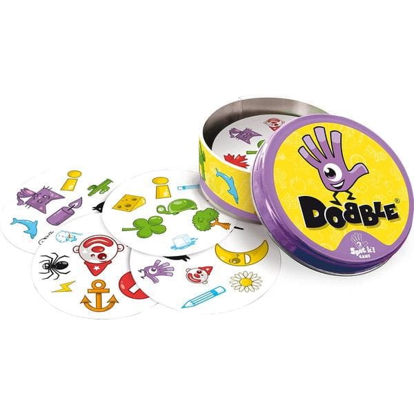 Dobble | Kortspill | Alder 6+ | 2-8 Spillere | 15 Minutters Spilletid