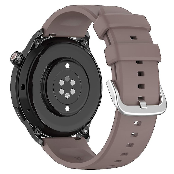 Myk håndleddsreim for GTR 4 Sport Anti-ripesmartklokke stropp sløyfe-armbånd Soft brown