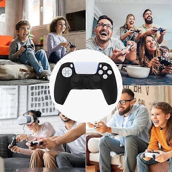 Controller-skal kompatibelt med PS5, skyddshylsa, controller-skal - silikonfodral - B.