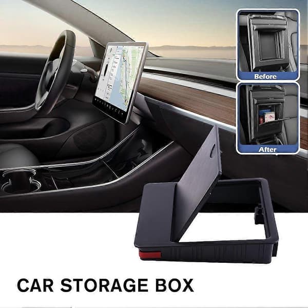 Säilytyslaatikko Tesla Model 3/Y -malliin