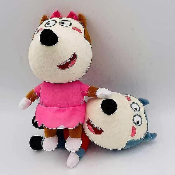 30cm Wolfoo+lucy Animerad Plysch Gosedjur Docka Barn Tecknad Docka Present_tmall