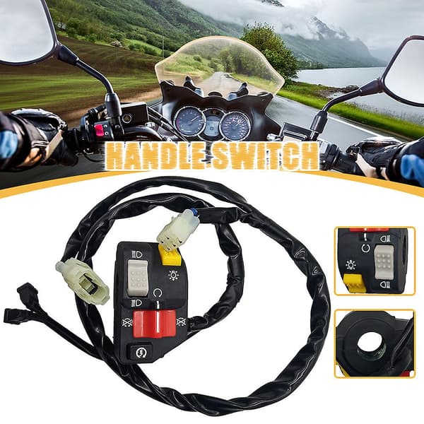 Start Light Kill Switch til Honda TRX400EX Fourtrax Sportrax 400 Forlygte Start Stop Samling 1PCs