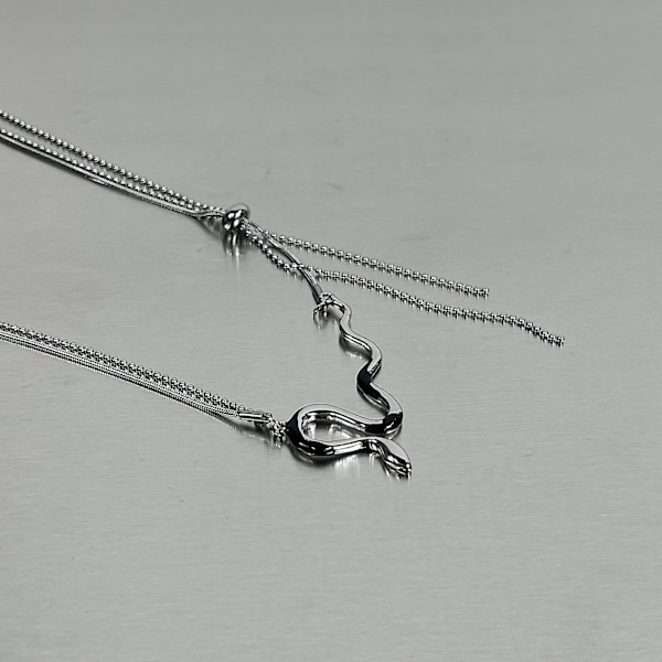 Punk Slangekæde Halskæde Choker Guld Lagdelt