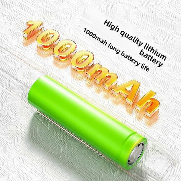 USB-loddebolt med LED-spotlight for nybegynnere Grey C210 Round Head