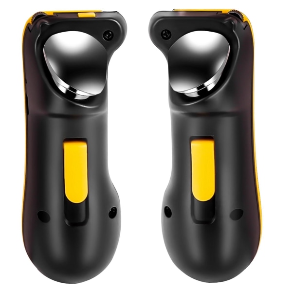 Trigger Game Controller Kapacitans L1r1 Fire Aim Button Gamepad Joystick til Fps spil til Pubg-haoyi Black  Yellow