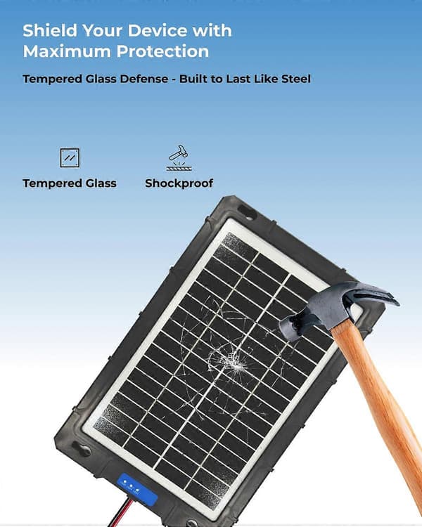 12V Solar Batterioplader med MPPT-controller, Vandtæt 10W Vedligeholder til Bil, Autocamper, Båd, Motorcykel