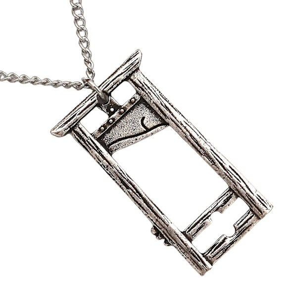 Zmd Guillotine Kaulakoru Goottilainen Pnoto Frame Ketju Korut Lahja Riipus Tarvike Bronze